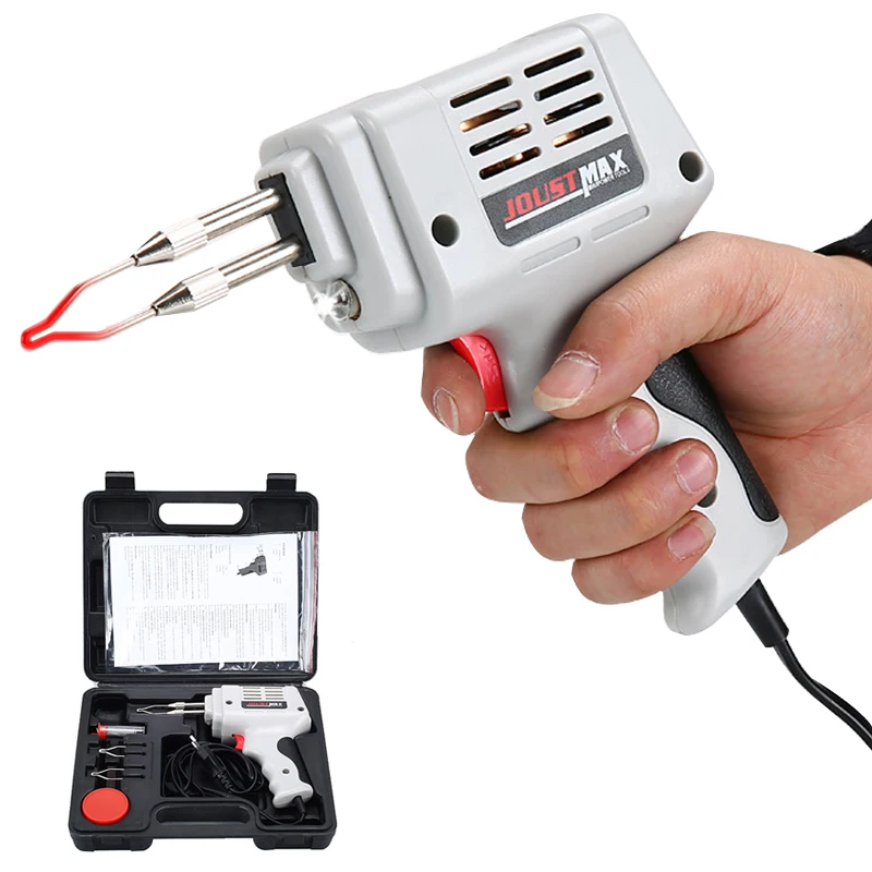 Rework Station Electric Soldering Iron Gun Automatically Send Tin Gun Hand Welding Tool Welding Repair Tools Kit EU 220V 100W
Rework Station Electric Soldering Iron Gun Automatically Send Tin Gun Hand Welding Tool Welding Repair Tools Kit EU 220V 100W