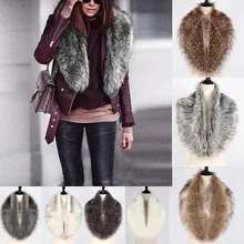 100cm Scarves Women Faux Fur Collar Winter Warm Collar Wrap Neck Thicken Plush Fur Scarf Fluffy Shawl Collar
100cm Scarves Women Faux Fur Collar Winter Warm Collar Wrap Neck Thicken Plush Fur Scarf Fluffy Shawl Collar