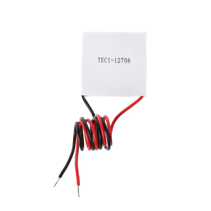 TEC1-12706 Heatsink Plate Module DC12V 60W Thermoelectric Cooler Peltier Semiconductor Refrigeration
TEC1-12706 Heatsink Plate Module DC12V 60W Thermoelectric Cooler Peltier Semiconductor Refrigeration