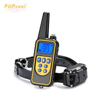 Rechargeable Waterproof Electronic Dog Training Collar Stop Barking LCD Display 800m Remote Electronic Shock Training Collars
Rechargeable Waterproof Electronic Dog Training Collar Stop Barking LCD Display 800m Remote Electronic Shock Training Collars