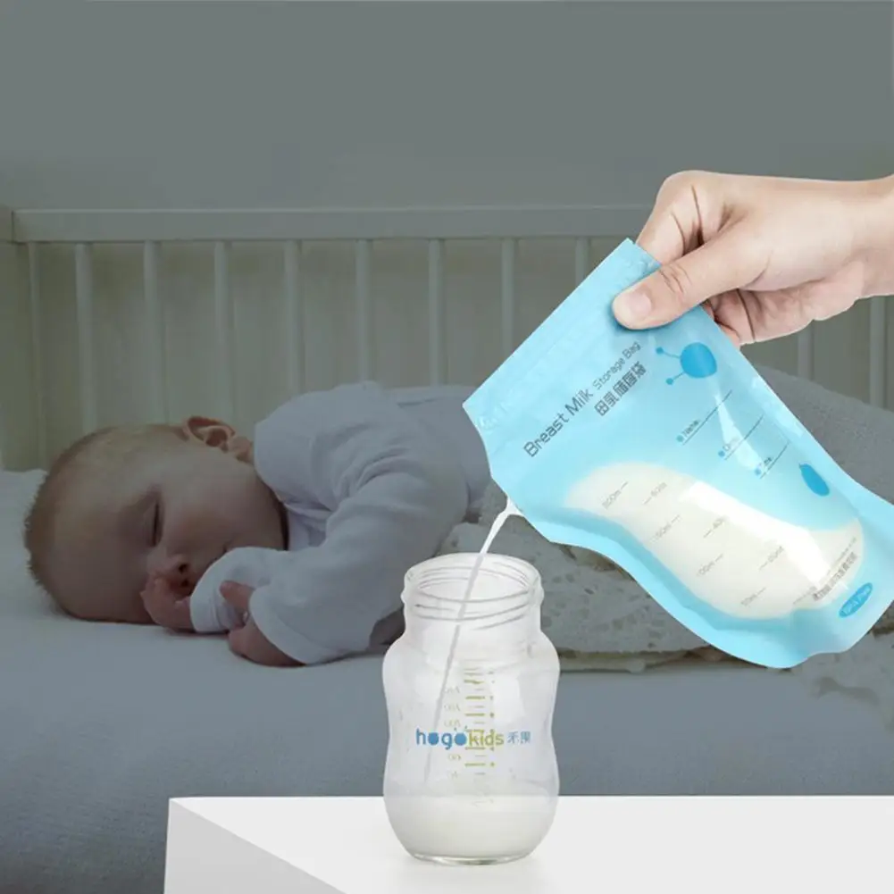 30Pcs/Set 200ml Milk Container Baby Food Storage Breast Milk Storage Bags BPA Free Freezer Feeding Bags For Baby Feeding
30Pcs/Set 200ml Milk Container Baby Food Storage Breast Milk Storage Bags BPA Free Freezer Feeding Bags For Baby Feeding