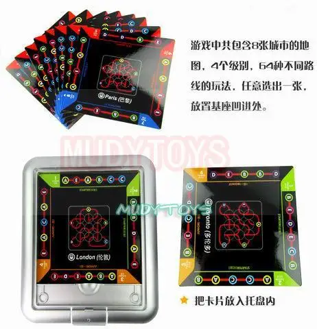 Subway Connection Site Maze Game Children'S Educational Brain Parent And Child Interactive Tabletop Game 0804 
Subway Connection Site Maze Game Children'S Educational Brain Parent And Child Interactive Tabletop Game 0804