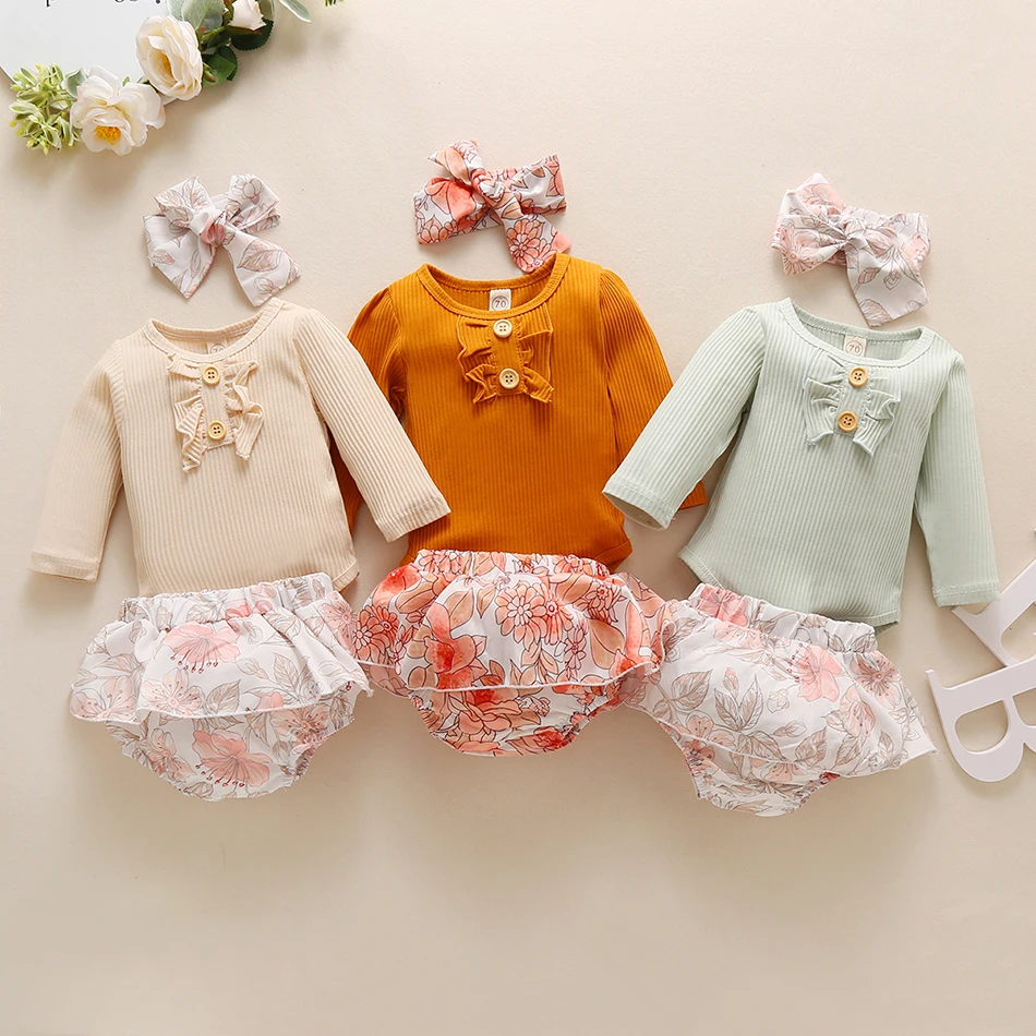 Newborn Baby Girls Clothing Set Romper Costume Rompers and Pants Outfits With Headband 3Pcs Outfits Infant Girls Summer Clothes
Newborn Baby Girls Clothing Set Romper Costume Rompers and Pants Outfits With Headband 3Pcs Outfits Infant Girls Summer Clothes