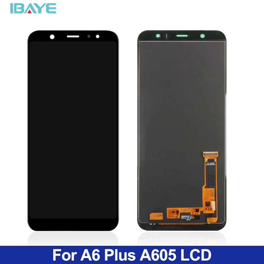 LCD Screen For Samsung A6 + A605 A6050 LCD With Touch Screen Digitizer For Samsung Galaxy A605 LCD A6 + A6 Plus
LCD Screen For Samsung A6 + A605 A6050 LCD With Touch Screen Digitizer For Samsung Galaxy A605 LCD A6 + A6 Plus
