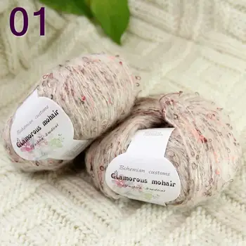 Sale 2SkeinX50gr Luxury Fluffy Soft NEW MOHAIR Shawls Hand Knit Crochet Yarn Ivory 825-01-2 
Sale 2SkeinX50gr Luxury Fluffy Soft NEW MOHAIR Shawls Hand Knit Crochet Yarn Ivory 825-01-2