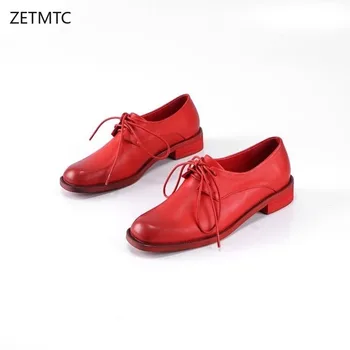 red pumps women shoes 2020 spring new fashion Genuine Leather Round Toe Lace-Up shoes female Wedges office casual shoes
red pumps women shoes 2020 spring new fashion Genuine Leather Round Toe Lace-Up shoes female Wedges office casual shoes