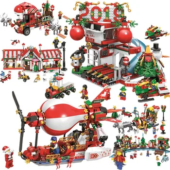 Creative Educational Building Blocks Toys For Children 6Years DIY Present Sembo Christmas Theme Series Small Bricks 601090 B952
Creative Educational Building Blocks Toys For Children 6Years DIY Present Sembo Christmas Theme Series Small Bricks 601090 B952