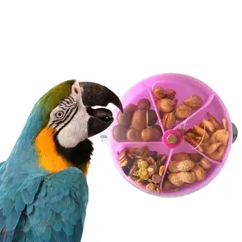 Legendog 1pc Parrot Feeder Creative Rotatable Wheel Grids Design Hanging Foraging Toy Bird Feeder Small Pet Feeding Supplies
Legendog 1pc Parrot Feeder Creative Rotatable Wheel Grids Design Hanging Foraging Toy Bird Feeder Small Pet Feeding Supplies