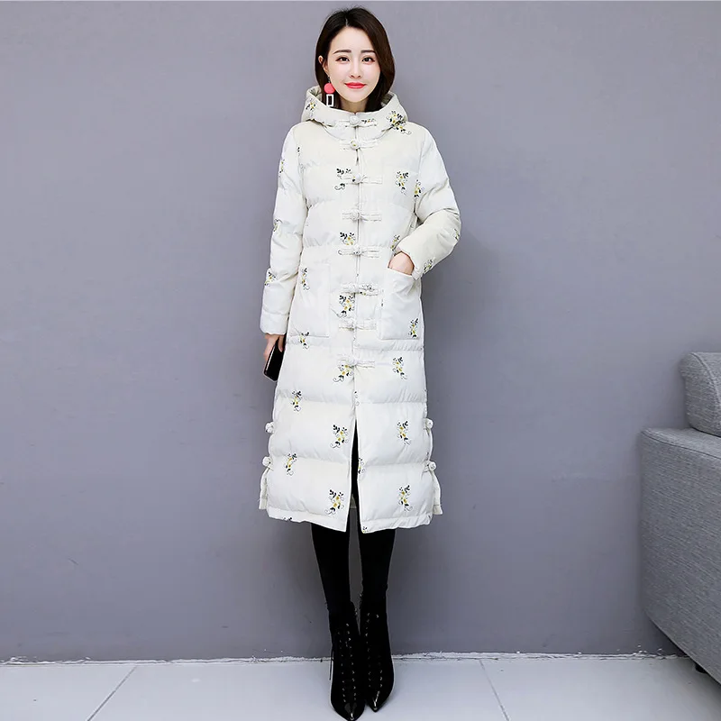 Cotton-padded Clothes Women's Long 2018 Winter WOMEN'S Dress New Style Loose-Fit Slimming over-the-Knee down Jacket Cotton-padde
Cotton-padded Clothes Women's Long 2018 Winter WOMEN'S Dress New Style Loose-Fit Slimming over-the-Knee down Jacket Cotton-padde
