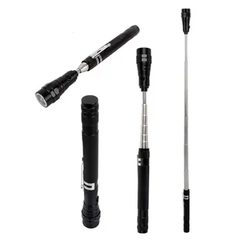 Telescopic Magnet Flexible Adjustable Magnetico Magnetic Pick-Up Tools With 3 LED Flashlight Extendable Long Reach
Telescopic Magnet Flexible Adjustable Magnetico Magnetic Pick-Up Tools With 3 LED Flashlight Extendable Long Reach