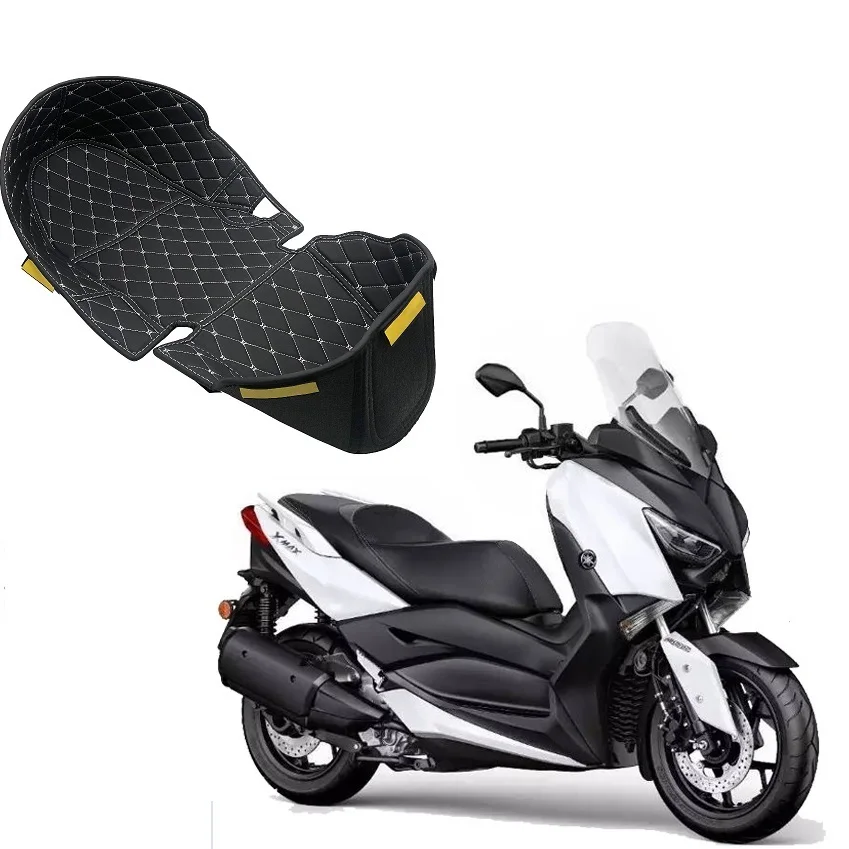 Motorcycle Storage Box Pad Leather Rear Trunk Cargo Liner Protector Accessories For YAMAHA XMAX300 |