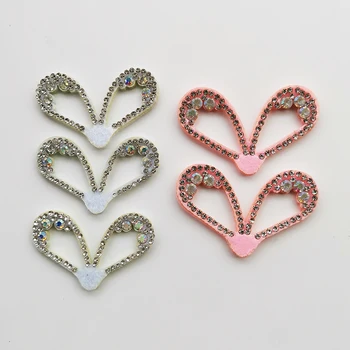 30pcs/lot 4.5*3cm Felt back side Heart diamond Appliques for Craft Clothes Sewing Supplies DIY Hair Clip Accessories
30pcs/lot 4.5*3cm Felt back side Heart diamond Appliques for Craft Clothes Sewing Supplies DIY Hair Clip Accessories