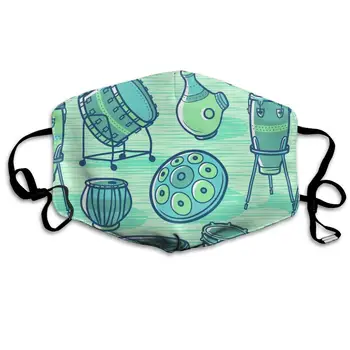 Drums Percussion Washable Reusable Mask, Cotton Anti Dust Half Face Mouth Mask For Kids Teens Men Women With Adjustable Ear
Drums Percussion Washable Reusable Mask, Cotton Anti Dust Half Face Mouth Mask For Kids Teens Men Women With Adjustable Ear