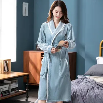 Women Winter Dress 2020 Hot Pajamas Bathrobes Warm Ladies Nightgowns Soft Homewear Robe De Chambre Femme Hiver Kigurumi Kurama
Women Winter Dress 2020 Hot Pajamas Bathrobes Warm Ladies Nightgowns Soft Homewear Robe De Chambre Femme Hiver Kigurumi Kurama
