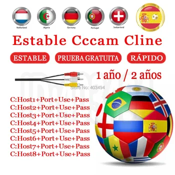 DVB-S2 Receptor Europe Cccam Spain for 1 year or 2 years Espana Free Test Europe HD Server for Portugal Germany GTmedia V8 Nova 
DVB-S2 Receptor Europe Cccam Spain for 1 year or 2 years Espana Free Test Europe HD Server for Portugal Germany GTmedia V8 Nova