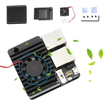 Mini Router Cooling Case For NanoPi R1S R2S Mini Router Mini Router Radiator With Mini Fan 2020 New Aluminum Alloy Fans
Mini Router Cooling Case For NanoPi R1S R2S Mini Router Mini Router Radiator With Mini Fan 2020 New Aluminum Alloy Fans