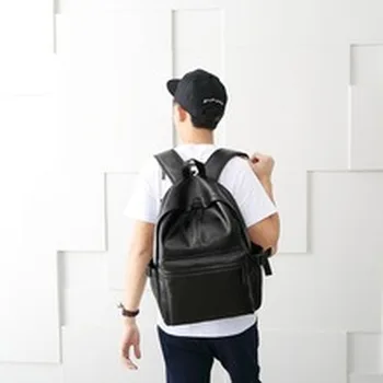 2019 New Korean Men's PU Leather Backpack Retro Fashion Large Capacity Travel Backpack Men's
2019 New Korean Men's PU Leather Backpack Retro Fashion Large Capacity Travel Backpack Men's