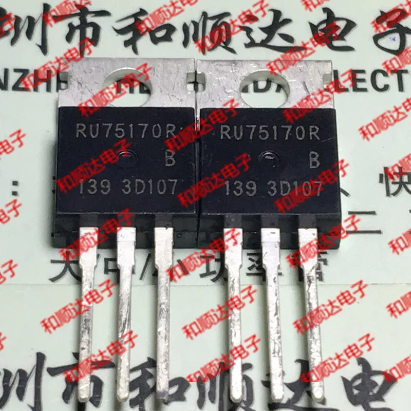 10 шт./лот RU75170R, новый запас TO-220 75V 150A
10 шт./лот RU75170R, новый запас TO-220 75V 150A