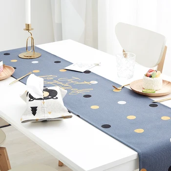 Fashion Joker Table Runner Dot Print Geometric Runner Table Cloth Modern Simple Dining Tables Decoration Cloth Hotel Bed Runners
Fashion Joker Table Runner Dot Print Geometric Runner Table Cloth Modern Simple Dining Tables Decoration Cloth Hotel Bed Runners