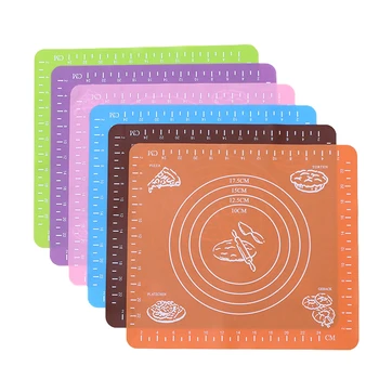Multi-size Silicone Baking Mat Sheet Extra Large Baking Mat for Rolling Dough Macaroo Pizza Dough Non-Stick Maker Holder Pastry
Multi-size Silicone Baking Mat Sheet Extra Large Baking Mat for Rolling Dough Macaroo Pizza Dough Non-Stick Maker Holder Pastry