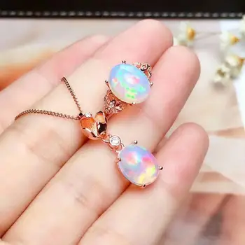 shilovem 100% 925 silver sterling real natural opal pendants necklace rings classic fine Jewelry new plant 8*10mm mj0810048ago
shilovem 100% 925 silver sterling real natural opal pendants necklace rings classic fine Jewelry new plant 8*10mm mj0810048ago
