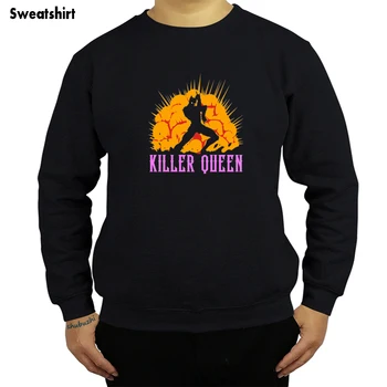 Killer Queen sweatshirts for Men Jojo Bizarre Adventure High Quality Clothes Novelty hoodie Cotton hoody sbz8450
Killer Queen sweatshirts for Men Jojo Bizarre Adventure High Quality Clothes Novelty hoodie Cotton hoody sbz8450