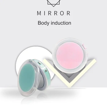 New LED Lighted Mini Makeup Mirror 3X Magnifying Compact Travel Portable Sensing Lighting Makeup Mirror SCI88 
New LED Lighted Mini Makeup Mirror 3X Magnifying Compact Travel Portable Sensing Lighting Makeup Mirror SCI88