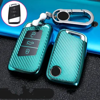 TPU Carbon fiber Pattern Car Key Cover Case For VW MK2 Magotan Passat B8 CC For Skoda Superb A7 2017 2018 2019 2020 Accessories
TPU Carbon fiber Pattern Car Key Cover Case For VW MK2 Magotan Passat B8 CC For Skoda Superb A7 2017 2018 2019 2020 Accessories
