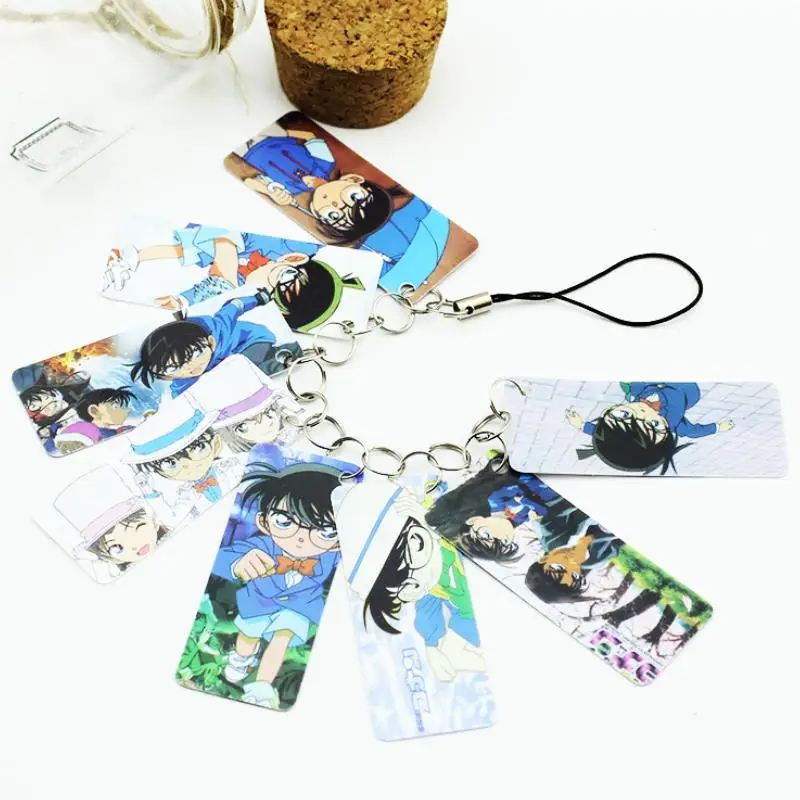 1Pc Useful Anime Detective Conan Photo PVC 8 Cards String Keychain Keyring Women Bag Accessories Figure Toys
1Pc Useful Anime Detective Conan Photo PVC 8 Cards String Keychain Keyring Women Bag Accessories Figure Toys