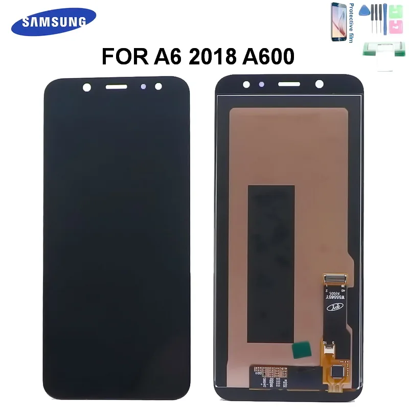 For Samsung Galaxy A6 2018 LCD Display A600 A600FN SM-A600F Display Touch Screen Digitizer Assembly With brightness adjustment
For Samsung Galaxy A6 2018 LCD Display A600 A600FN SM-A600F Display Touch Screen Digitizer Assembly With brightness adjustment