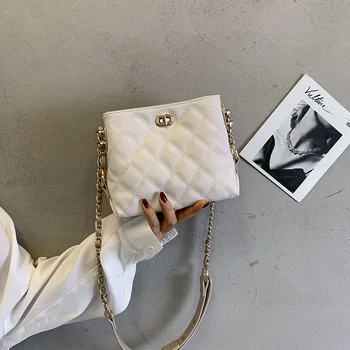 S.IKRR Luxury Handbags Women Bags Designer 2020 Fashion PU Leather Rhombic Plaid Chain Shoulder Crossbody Bag Simple Hobo Tote
S.IKRR Luxury Handbags Women Bags Designer 2020 Fashion PU Leather Rhombic Plaid Chain Shoulder Crossbody Bag Simple Hobo Tote