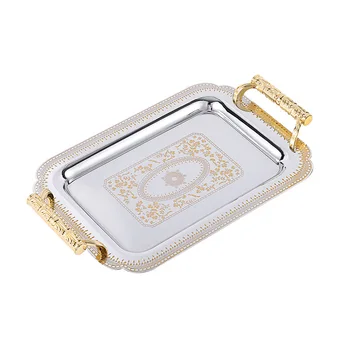Retro Metal Storage Tray Jewelry Display Plate Dessert Fruit Cake Plate with Handle for Home Party Wedding Decoration WJ605
Retro Metal Storage Tray Jewelry Display Plate Dessert Fruit Cake Plate with Handle for Home Party Wedding Decoration WJ605