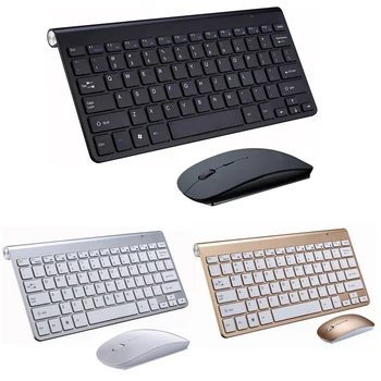 Wireless Keyboard and Mouse Combo 2.4G Mini Multimedia Keyboard Mouse Set For Notebook Laptop Mac Desktop PC TV Office Supplies
Wireless Keyboard and Mouse Combo 2.4G Mini Multimedia Keyboard Mouse Set For Notebook Laptop Mac Desktop PC TV Office Supplies