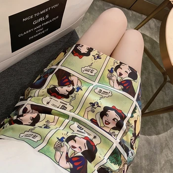 Snow White Cartoon Print Mini Skirts Summer High Waist Pencil Skirt Beach Warp Skirts Design A-Line Korean Vintage Slim Fit Sexy
Snow White Cartoon Print Mini Skirts Summer High Waist Pencil Skirt Beach Warp Skirts Design A-Line Korean Vintage Slim Fit Sexy