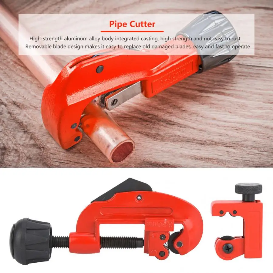 2Pcs Red G Type Pipe Cutter High Strength Aluminium Alloy Mini Tubing Cutting tools 1/8'' to 1-1/8'' Domestic Delivery
2Pcs Red G Type Pipe Cutter High Strength Aluminium Alloy Mini Tubing Cutting tools 1/8'' to 1-1/8'' Domestic Delivery