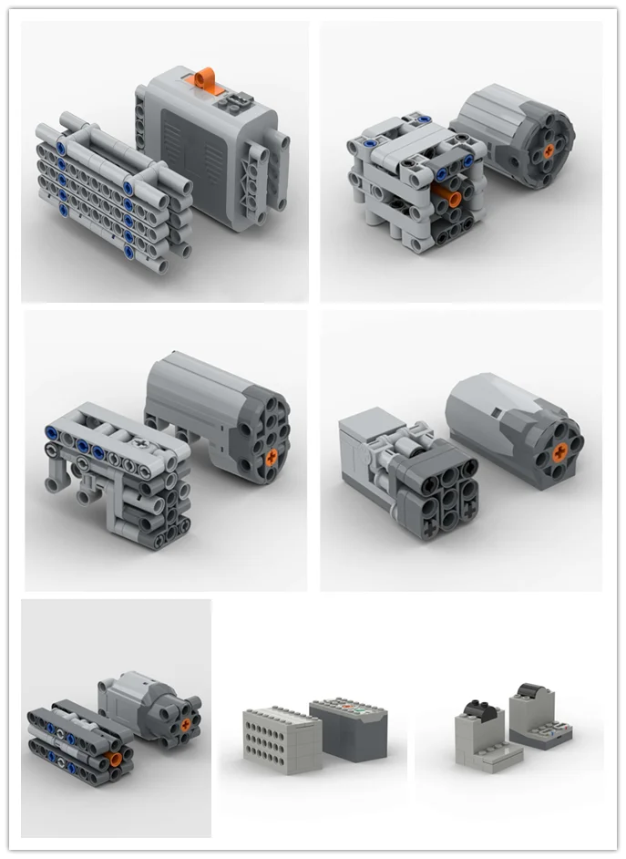Фото Конструктор Legoins совместимый с технологией батарейный блок pf - купить