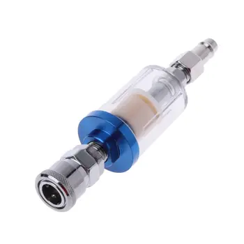 1/4" Mini Oil Water Separator Air Filter For Pneumatic Compressor Spray Paint Gun Tool Pressure Quick Connector
1/4" Mini Oil Water Separator Air Filter For Pneumatic Compressor Spray Paint Gun Tool Pressure Quick Connector