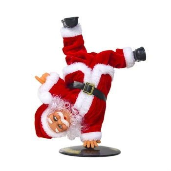 New Christmas Decorations Electric Inverted Street Dance Santa Claus Music Christmas Children's Toys Ornaments Kids Toys
New Christmas Decorations Electric Inverted Street Dance Santa Claus Music Christmas Children's Toys Ornaments Kids Toys