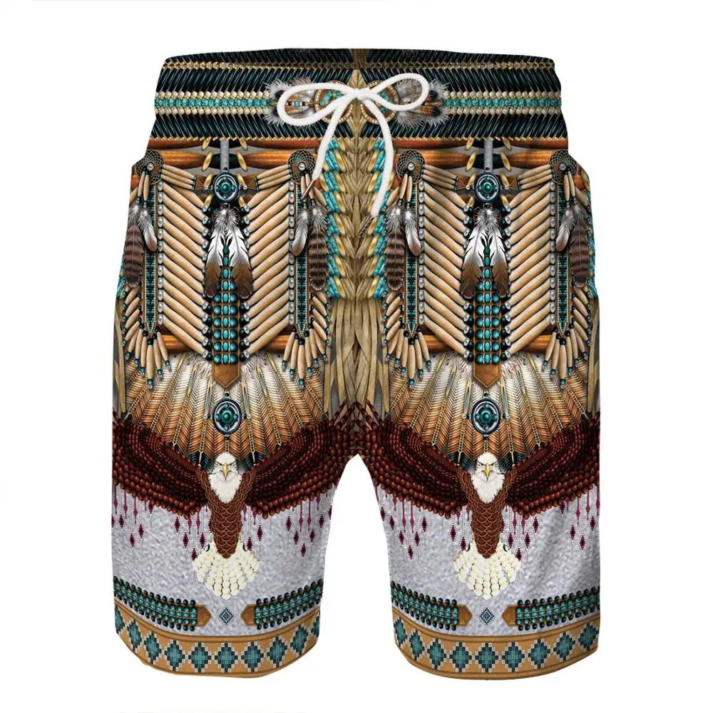 

India Style Men's Sports Short Beach Shorts Bermuda Board Shorts Surfing Swimming Boxer Trunks Bathing Suits Swimwear Swimsuits