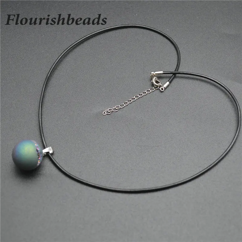 Colorful Druzy Geode Agate Rainbow Gemstones Round Ball Shape Star Pendants Necklace Smiling Face Line Stone Jewelry Girl Party
Colorful Druzy Geode Agate Rainbow Gemstones Round Ball Shape Star Pendants Necklace Smiling Face Line Stone Jewelry Girl Party