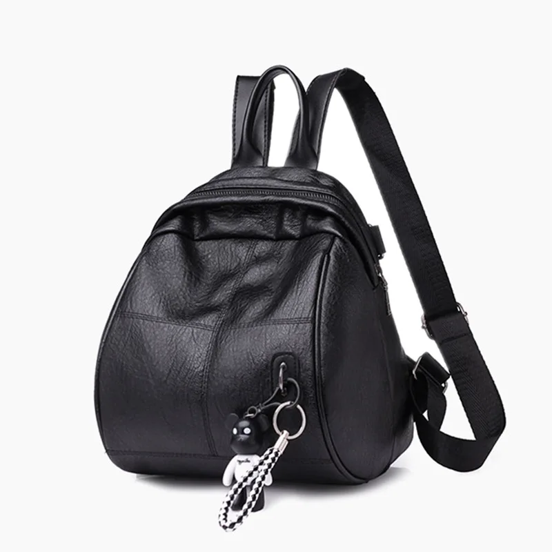 Ougger Women's Leather Backpacks Black PU Large Shoulder Bookbags Ladies Hand Bags with Short Handles School Backpack for Girls 
Ougger Women's Leather Backpacks Black PU Large Shoulder Bookbags Ladies Hand Bags with Short Handles School Backpack for Girls