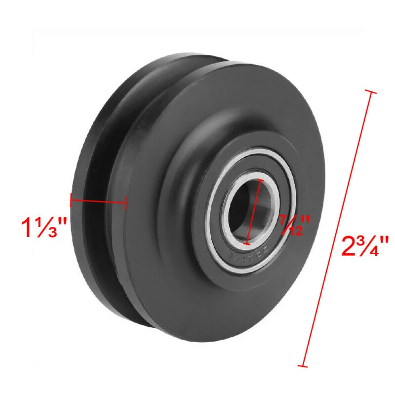 2X Goutaman Rail Pulley Grinding Spraying Barn Door Wheel Closet Hardware Kit Roller Cabinet Pulley Diameter: 7cm High Quality
2X Goutaman Rail Pulley Grinding Spraying Barn Door Wheel Closet Hardware Kit Roller Cabinet Pulley Diameter: 7cm High Quality