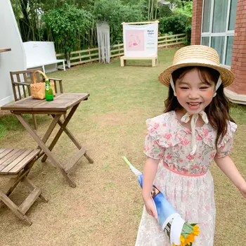 2020 Summer New Children Girls Flowers Lace Piece Baby Two Pieces Sets Toddler Girl Floral Short Puff Sleeve Princess Dresses
2020 Summer New Children Girls Flowers Lace Piece Baby Two Pieces Sets Toddler Girl Floral Short Puff Sleeve Princess Dresses