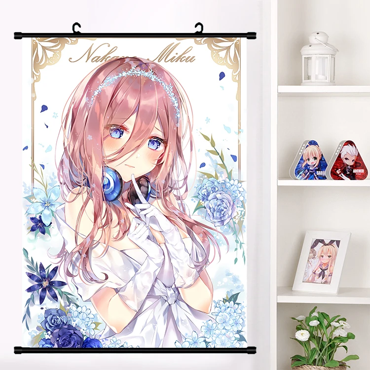 Anime The Quintessential Quintuplets Sexy Bikini Miku Itsuki Ichika Scroll Poster Wall Hanging Poster Home Decor Collection Art
Anime The Quintessential Quintuplets Sexy Bikini Miku Itsuki Ichika Scroll Poster Wall Hanging Poster Home Decor Collection Art
