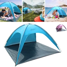 Beach Tent Sun Protection Shelter 2-3 Person Sun Shade Canopy Easy Carry With Pouch For Beach Fishing Picnic
Beach Tent Sun Protection Shelter 2-3 Person Sun Shade Canopy Easy Carry With Pouch For Beach Fishing Picnic