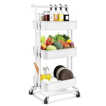 3 Tier Utility Cart Rolling Organizer Cart Storage Shelves Slide Out Storage Rack Pantry Tower Rack For Kitchen Bathroom
3 Tier Utility Cart Rolling Organizer Cart Storage Shelves Slide Out Storage Rack Pantry Tower Rack For Kitchen Bathroom