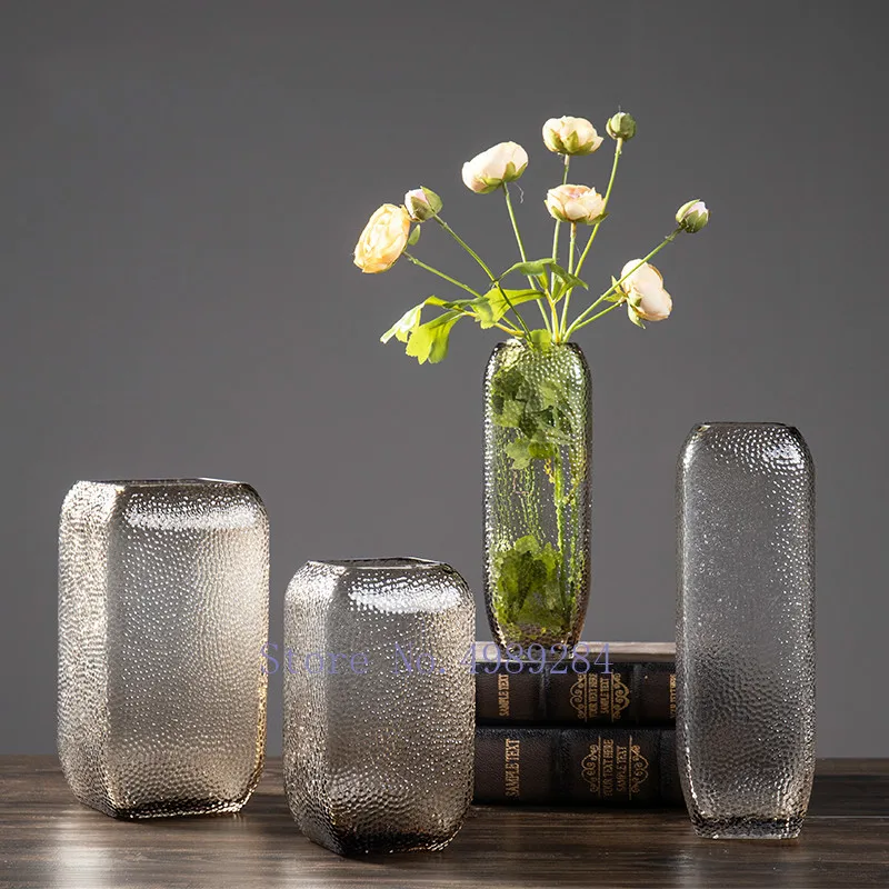 Nordic Creative Transparent glass vase Decorative ornaments Home Flower arrangement Hydroponics desktop Flower vase
Nordic Creative Transparent glass vase Decorative ornaments Home Flower arrangement Hydroponics desktop Flower vase