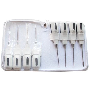 8Pcs/Set Stainless Steel Elevator Curved Root Luxating Lift Elevator Dentistry Dentist Tooth Extraction Teeth Whitening
8Pcs/Set Stainless Steel Elevator Curved Root Luxating Lift Elevator Dentistry Dentist Tooth Extraction Teeth Whitening