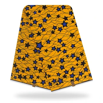 Yellow Stars Design Veritable wax printing fabric Indian\java designs ankara fabric for dress Y-116
Yellow Stars Design Veritable wax printing fabric Indian\java designs ankara fabric for dress Y-116