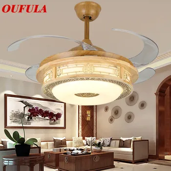 OUFULA Modern Ceiling Fan Lights Invisible Fan Blade With Remote Control Home Decorative For Living Room Bedroom Restaurant
OUFULA Modern Ceiling Fan Lights Invisible Fan Blade With Remote Control Home Decorative For Living Room Bedroom Restaurant